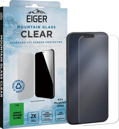 Eiger iPhone 16 Pro Mountain Screen Protector