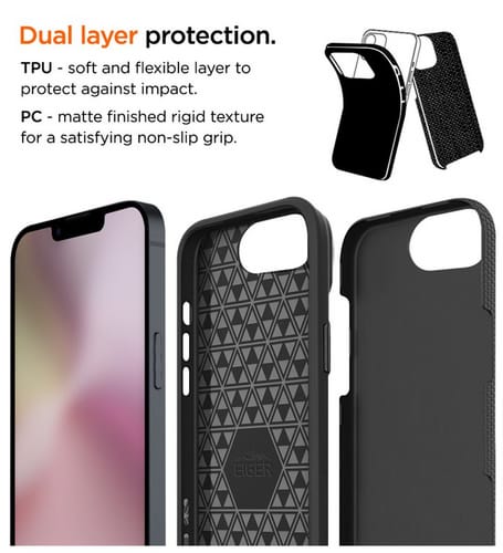 Eiger Apple iPhone 16e North Backcover Black (b2b)