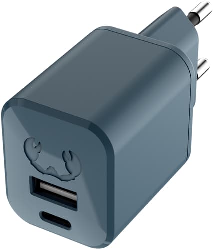 Fresh'N Rebel Mini Charger USB C + A 30W Dive Blue