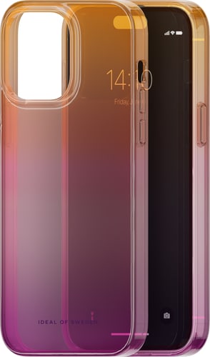 iDeal of Sweden iPhone 14 Pro Max Silicone Backcover Transparent Vibrant Ombre