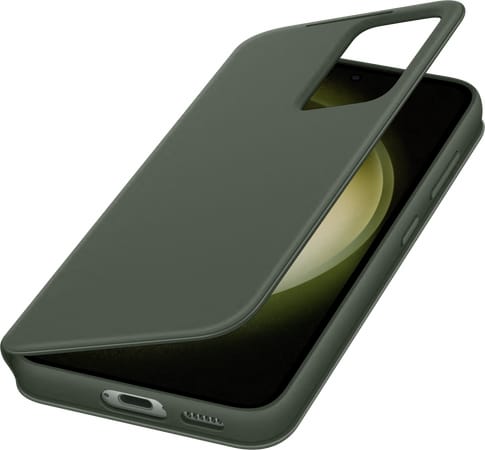 Samsung Galaxy S23 Smart View Flip Cover khaki