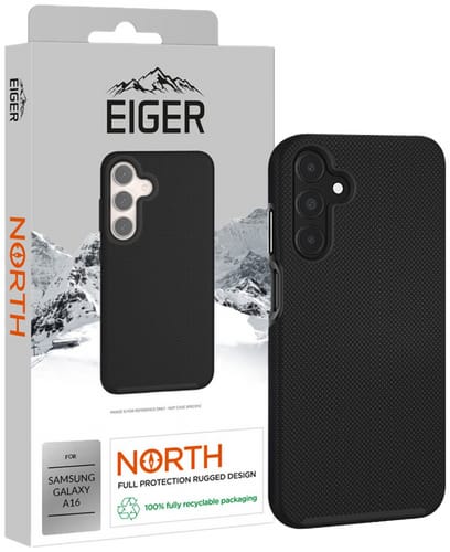 Eiger Galaxy A16 5G North Backcover Black (b2b)