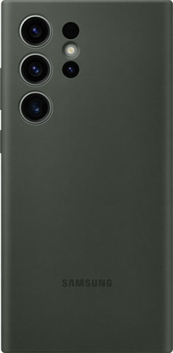 Samsung Galaxy S23 Ultra Silicone Backcover khaki