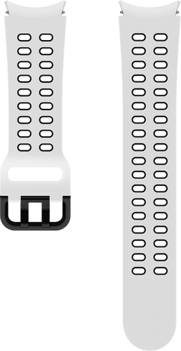 Samsung Watch Strap Sport Band L white/black (20mm)