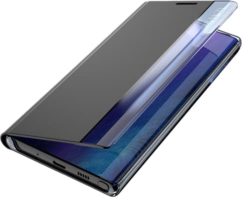 itStyle Galaxy S23 Clear View Flip Cover black