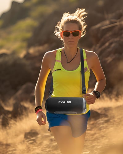 NowGo F8 Outdoor Bluetooth Speaker Black