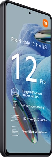 Xiaomi Redmi Note 12 Pro 5G 128GB Black Dual-SIM