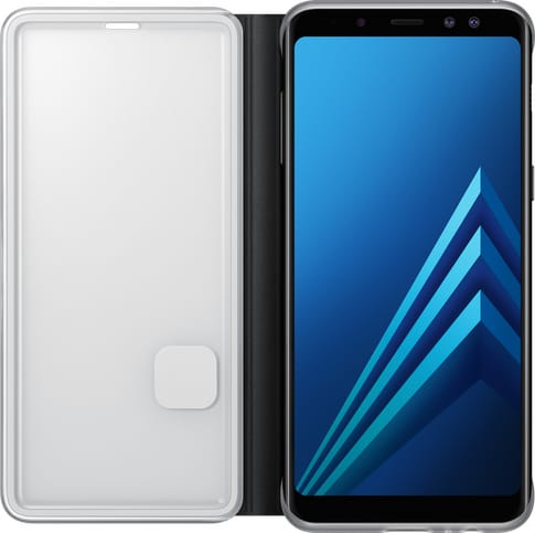 Samsung Galaxy A8 (2018) Neon Flip-Cover black