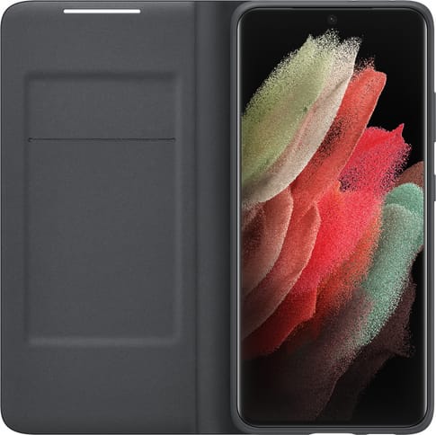 Samsung Galaxy S21 Ultra LED View Flip Cover black