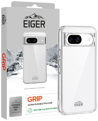 Eiger Pixel 8a Grip Backcover Transparent