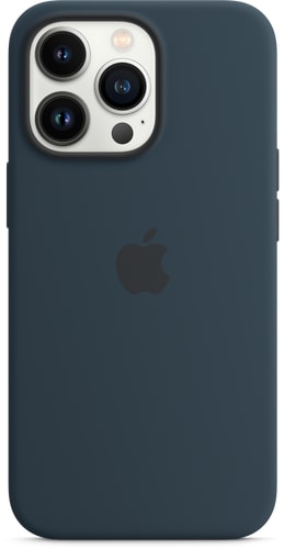 iPhone 13 Pro Silicone Case with MagSafe Abyss Blue