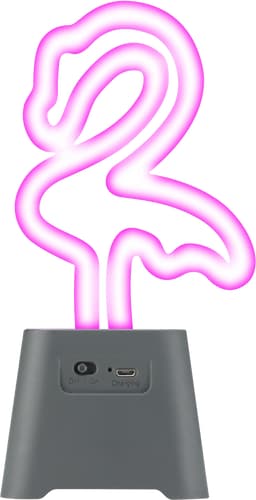 Neon Beat Mini Speaker Flamingo