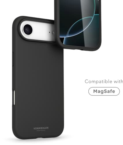 Vonmählen iPhone 17 Air Silicone Backcover Black
