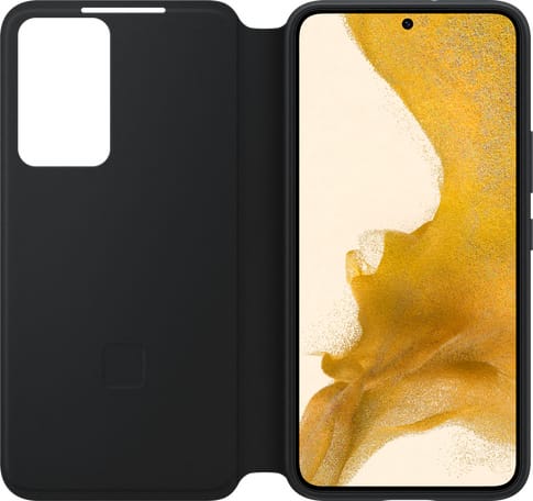 Samsung Galaxy S22 Clear View Flip Cover black
