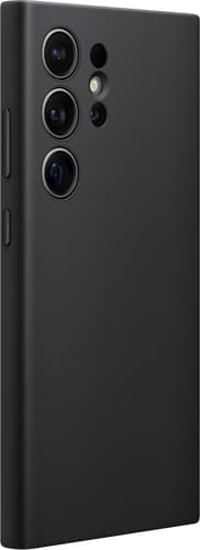 Samsung Galaxy S24 Ultra Vegan Leather Backcover Black