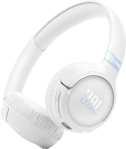 JBL Tune 680 On Ear Bluetooth ANC Headset White