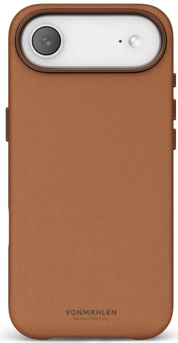 Vonmählen iPhone 17 Air Like Leather Backcover Brown