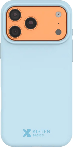 Kisten Basics Silicone Case iPhone 18 Pro Hellblau