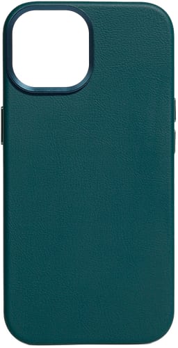 SOHOTREE iPhone 15 Apple Leather Backcover Fuji petrol