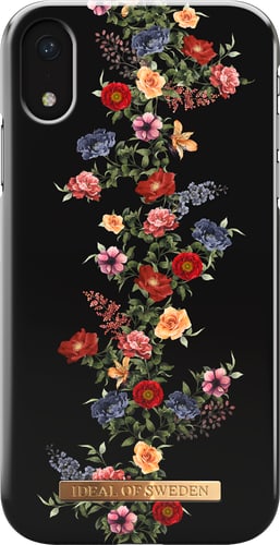 iDeal of Sweden iPhone XR Backcover dark floral