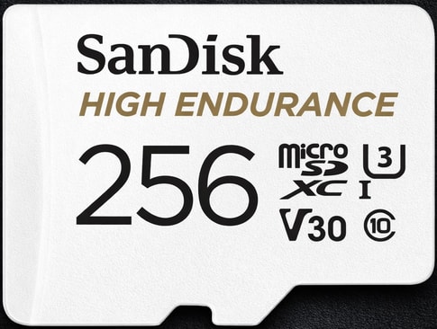 Sandisk microSDXC High Endurance 256GB