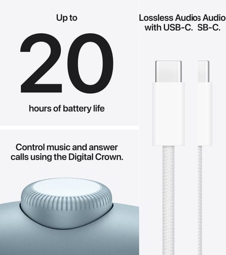 Apple AirPods Max 2 Over-Ear Bluetooth Headset Blue