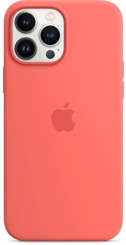 iPhone 13 Pro Max Silicone Case with MagSafe Pink