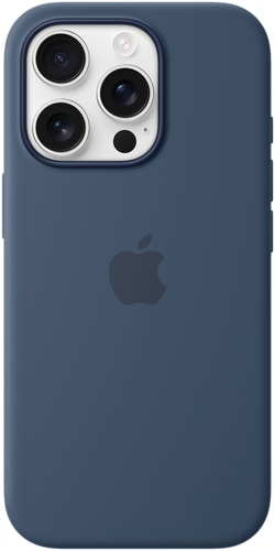 Apple iPhone 16 Pro Silicone MS Backcover Denim