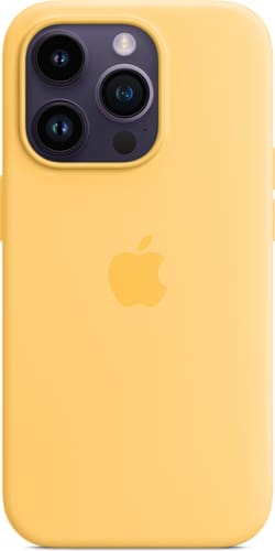 Apple iPhone 14 Pro Silicone Case with MagSafe Sunglow