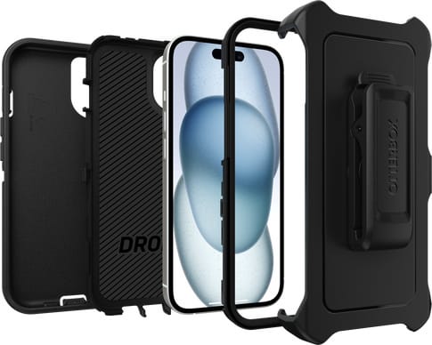 Otterbox iPhone 15/14/13 Outdoor Backcover Defender Black