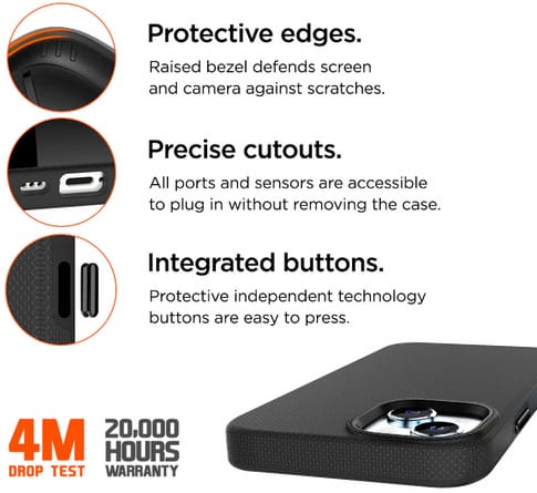 Eiger iPhone 15 North Backcover Black (b2b)