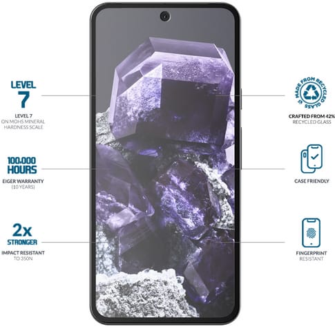 Eiger Pixel 8a Mountain Glass Screen Protector