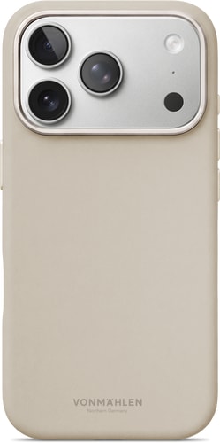 Vonmählen Soft Silicone Case iPhone 18 Pro Max Cream