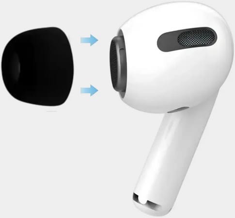 AK Kisten Basics AirPods Pro Ear Pad (S/M/L) Black 6pc