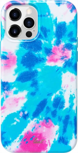 LAUT iPhone 12/12 Pro Backcover Tie Dye sky blue