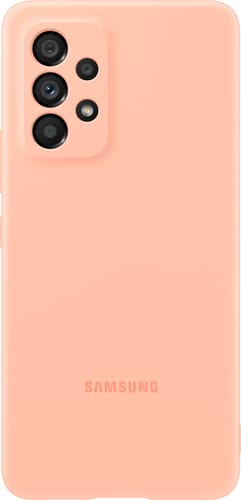 Samsung Galaxy A53 Silicon Backcover peach