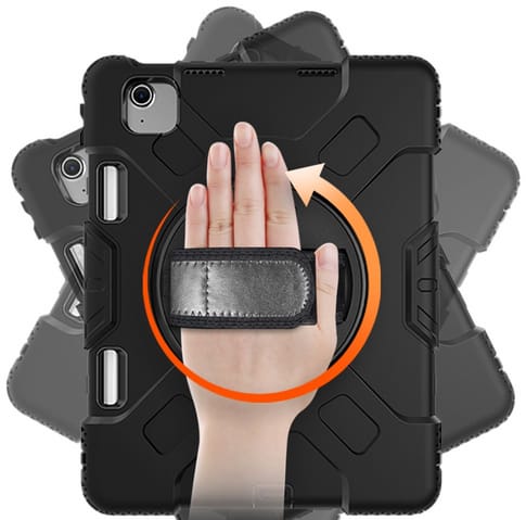 Eiger Apple iPad Air 11" (25 / 24) Drop Protection Case Peak 500m black (b2b)