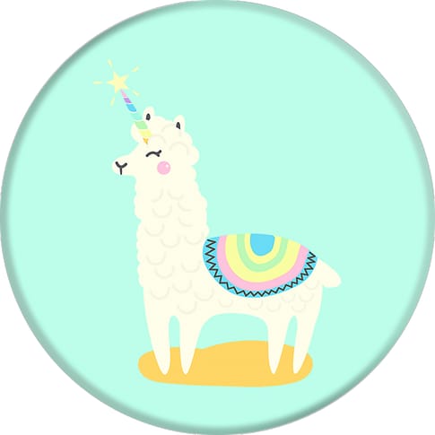 PopSocket Back-Holder Llamacorn
