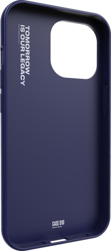 Zero Waste Movement iPhone 14 Pro Max Eco-Friendly Cover navy blue