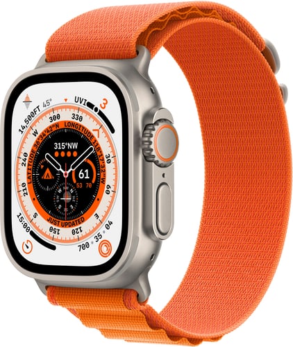 Apple Watch Ultra GPS + Cell 49mm Titanium Orange AL - S