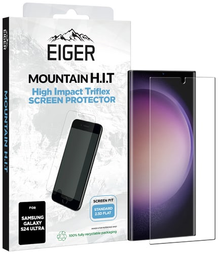 Eiger Galaxy S24 Ultra Displayschutzfolie High Impact Triflex günstig  kaufen + Gratisversand