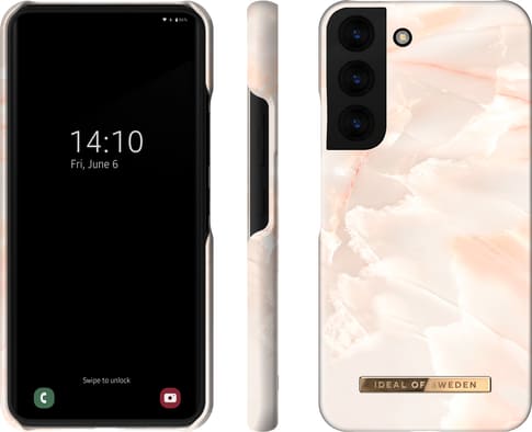 iDeal of Sweden Galaxy S22 Cover Marble Rose