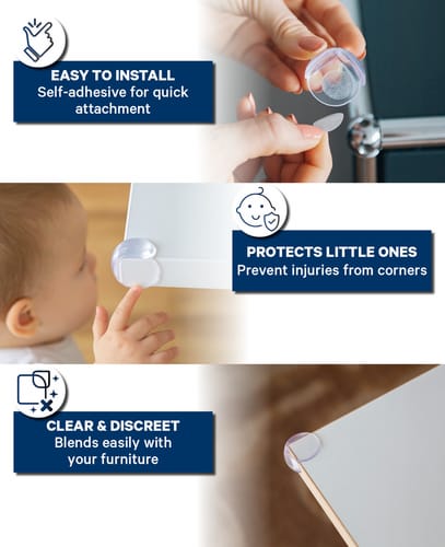 AK Kisten Basics Child Safety Edge Protector 10pc