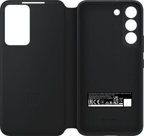 Samsung Galaxy S22 Clear View Flip Cover black