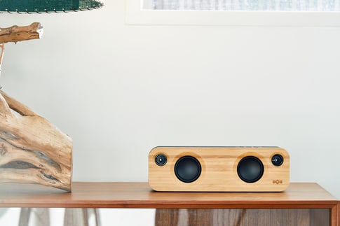 Marley Get Together bluetooth Speaker Mini Bamboo Wood