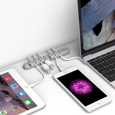 ORICO cable organizer 7 Slots grey