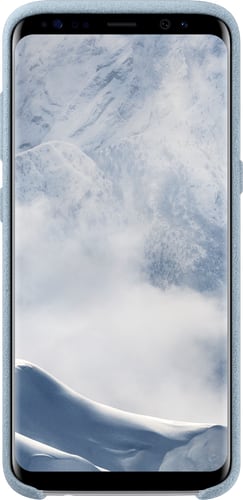 Samsung Galaxy S8 Alcantara Backcover mint