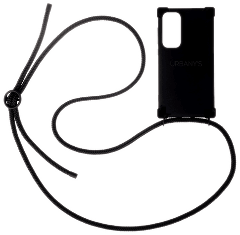 Urbany Galaxy S24 Ultra Necklace Backcover Black Matt