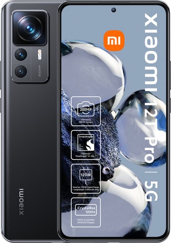 Xiaomi 12T Pro 5G 256GB Black Dual-SIM