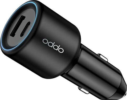 Oppo Car Charger USB A/USB C 30/50W black